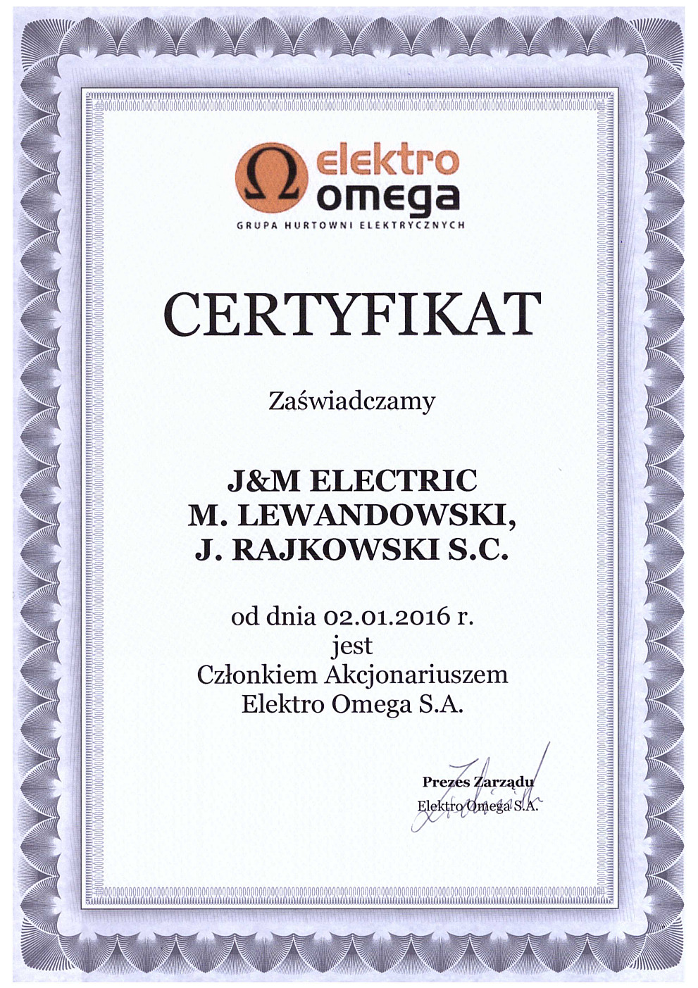 ELEKTRO OMEGA